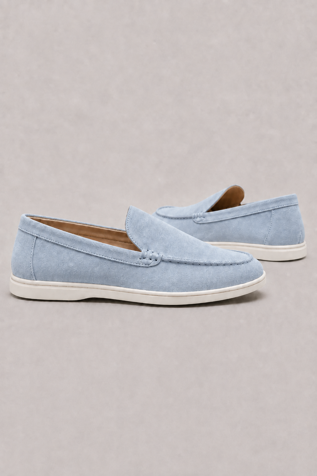 Valmot Loafers bleu clair — Maison Auvray