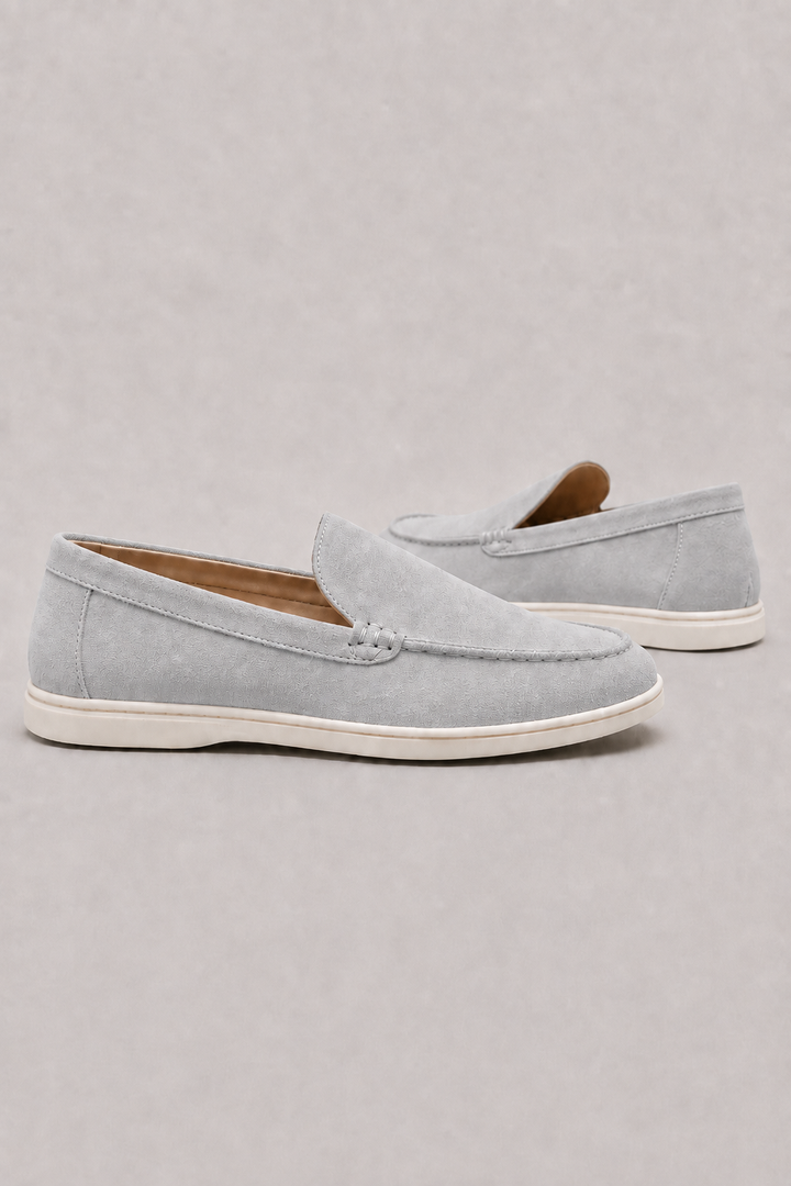Valmot Loafers gris clair — Maison Auvray